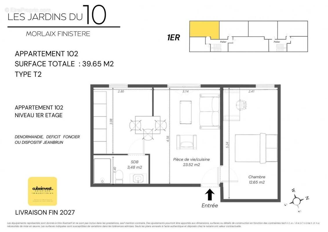 Photo 1 - Appartement à MORLAIX
