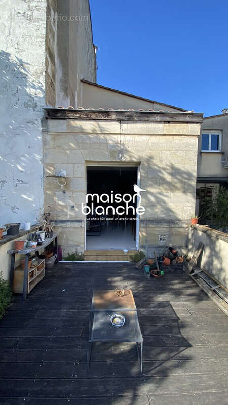 la terrasse  - Appartement à BORDEAUX