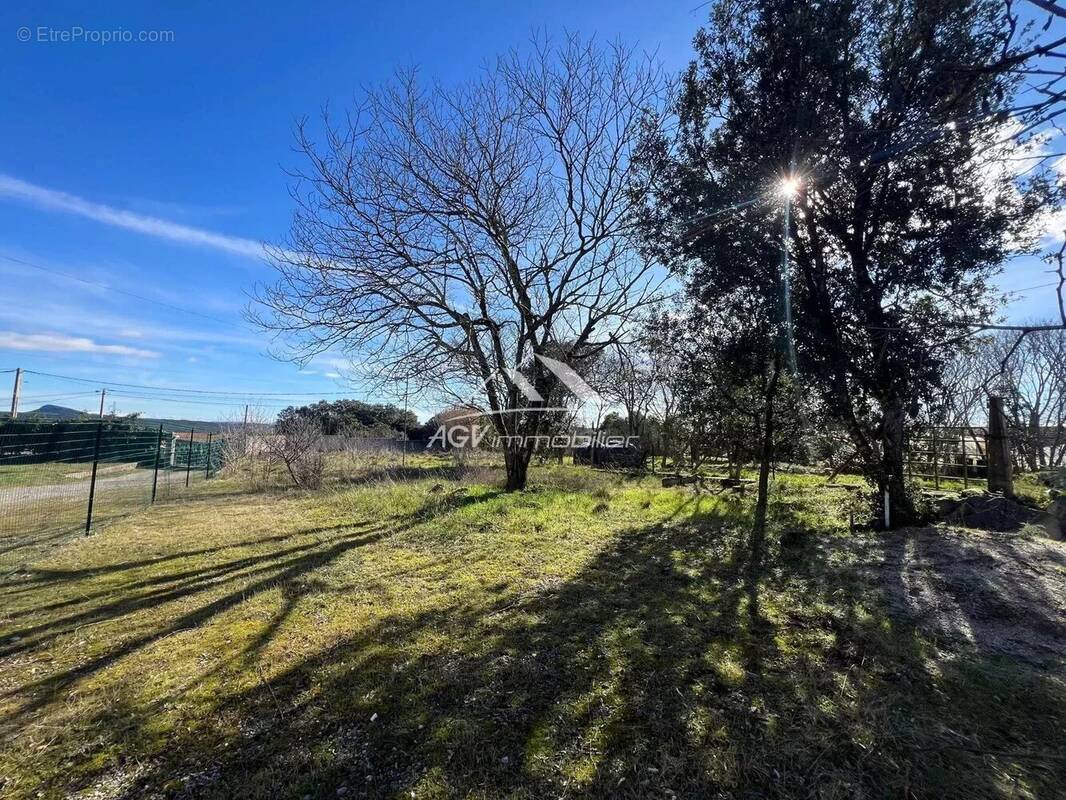 Terrain à SAINT-MARTIN-DE-VALGALGUES