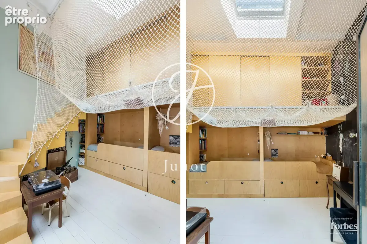 Paris 19e - BUTTES BERGEYRE / BELLEVILLE - Maison/loft - 145,60m² Carrez - 166,30m² au sol - 3 chambres - Volumes - photo 19