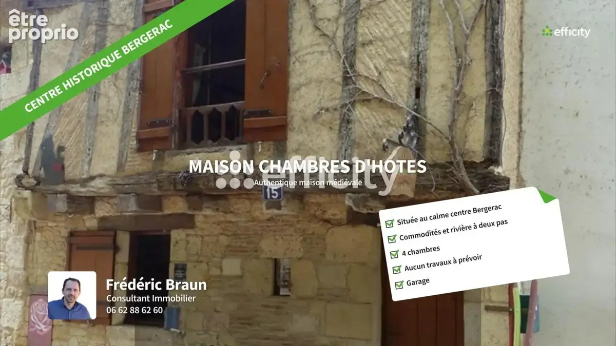 Maison 6 pièces 140 m² à vendre à Bergerac (24100) - photo 2