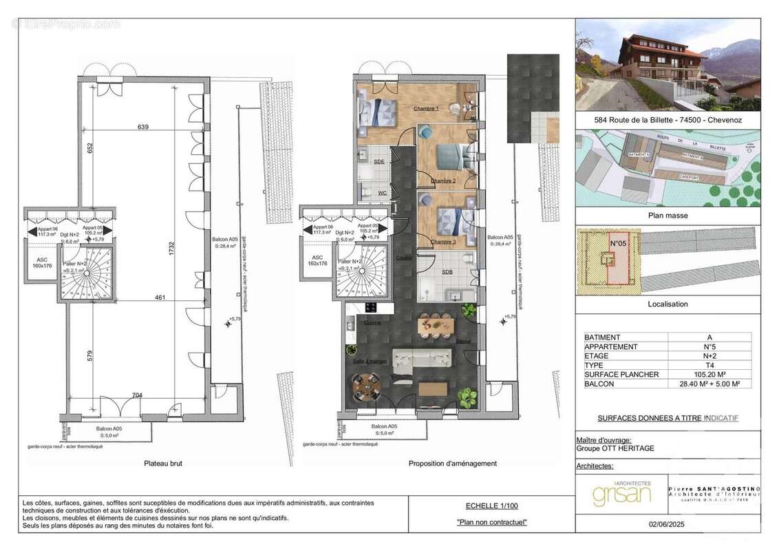 Appartement à CHEVENOZ