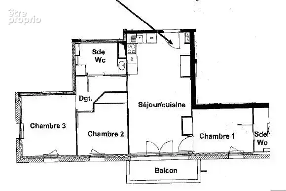 Appartement 4 pièces 71 m² à vendre à Massy (91300) - photo 6
