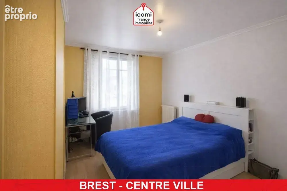 Finistere - brest (29200) - a vendre - appartement - t3  - vue degagee - balconnet - idealement situe - 3eme et dernier etage - photo 2