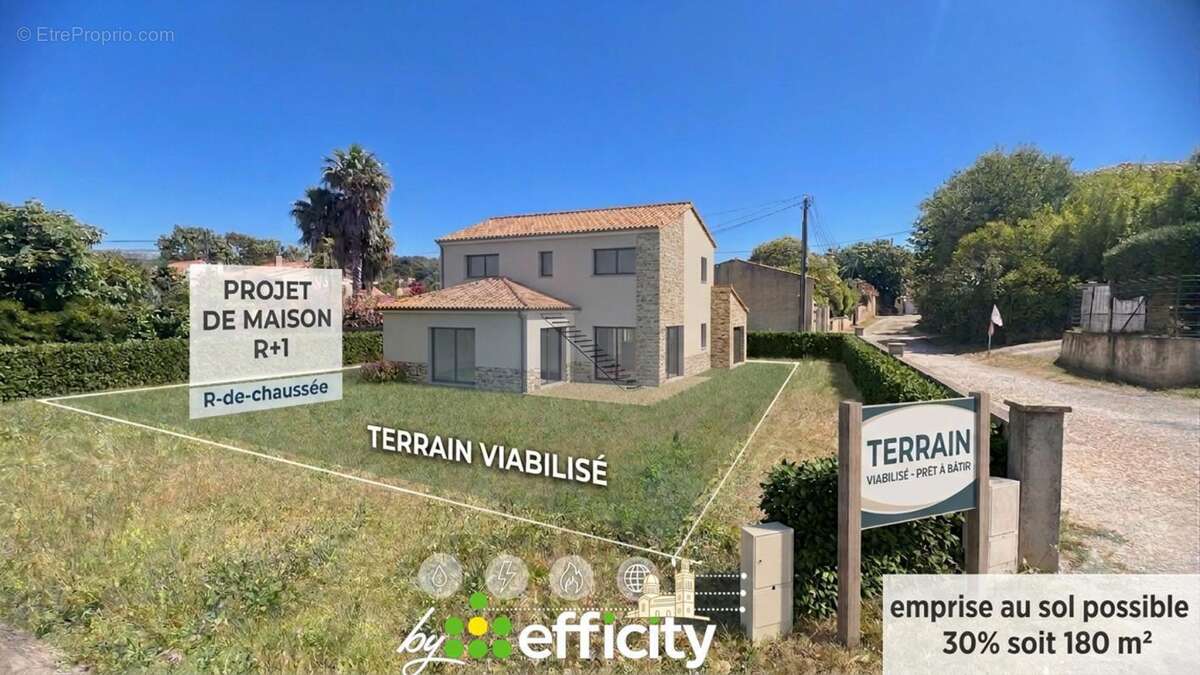 Terrain 600 m² à Allauch  - photo 2