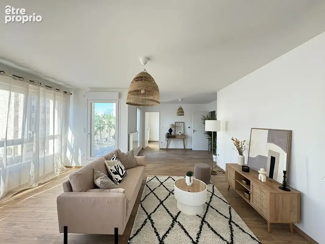 Appartement récent terrasse t5 - 96 m² - hypercentre-ville - photo 5