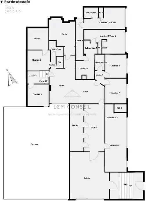 Tignes le lac – 220 m² de plain-pied – 8 chambres – grande terrasse - photo 6