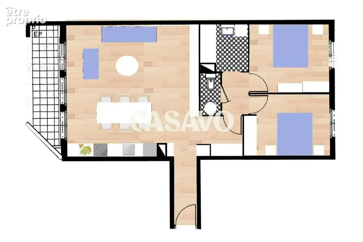 Vente Appartement 3 pièces de 67m² - 44000 Nantes - photo 13