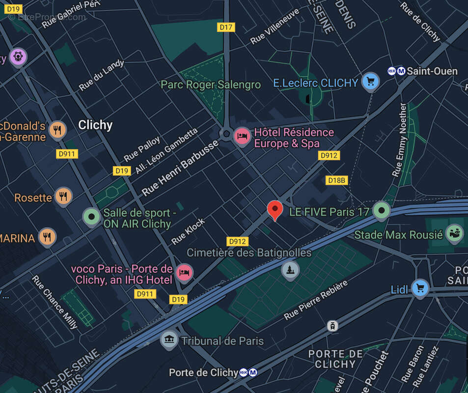 Appartement à CLICHY