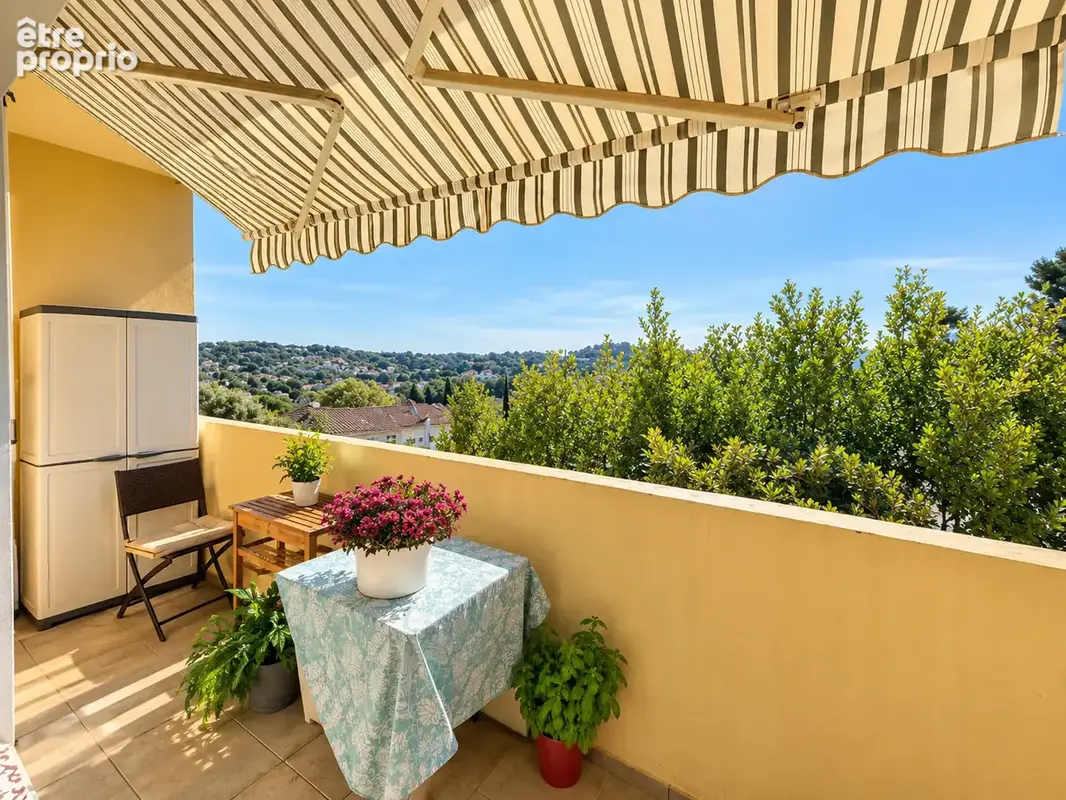 Six-fours-les-plages   appartement t3 de 65.64 m2   balcon sud   parking privatif   cave - photo 4