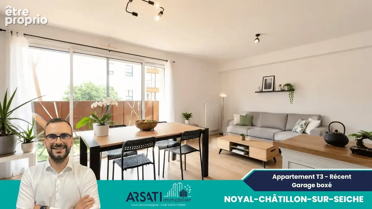Appartement à NOYAL-CHATILLON-SUR-SEICHE