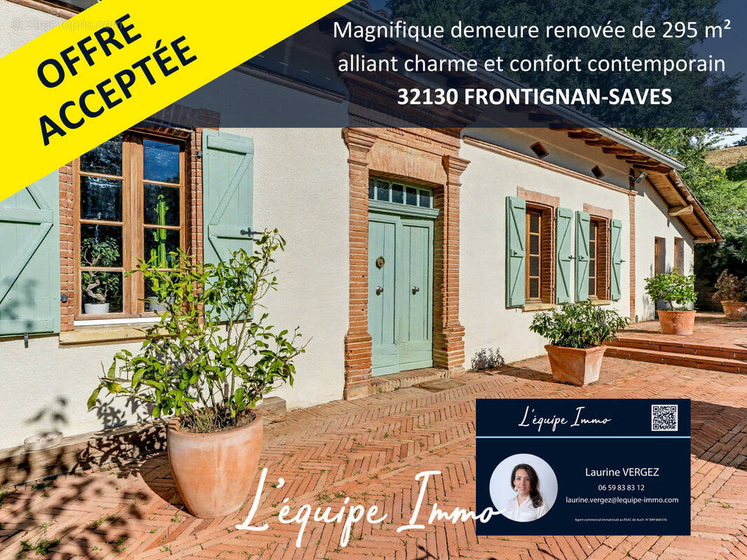Maison à L'ISLE-EN-DODON