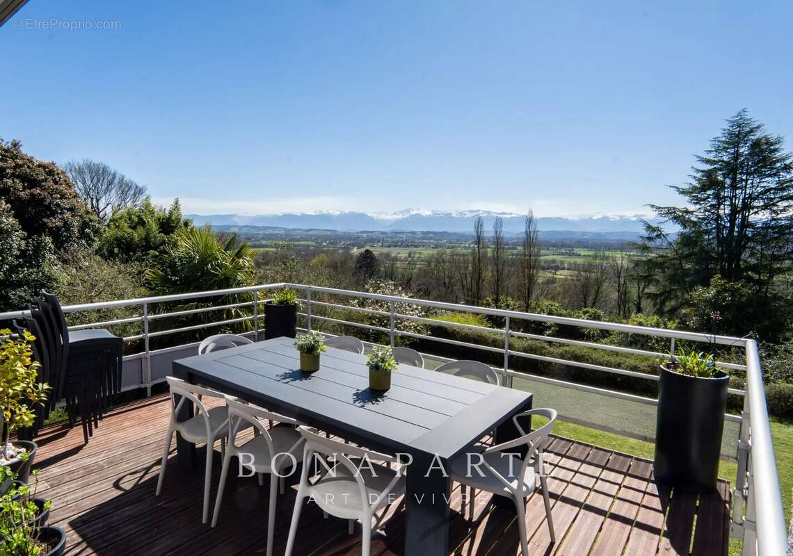 Morlaàs – maison contemporaine – vue panoramique pyrenees - photo 15
