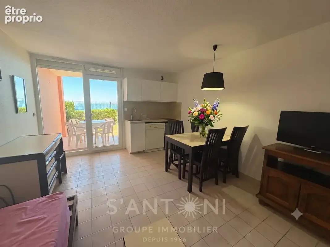 Sete- Corniche studio cabine avec terrasse et vue sur mer - photo 3