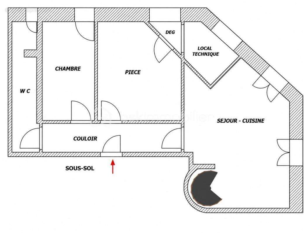 Nice centre – quartier des musiciens – local professionnel de 208 m² - photo 22
