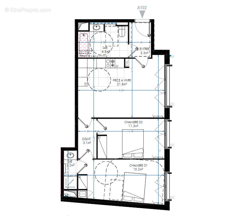 Appartement à SCEAUX
