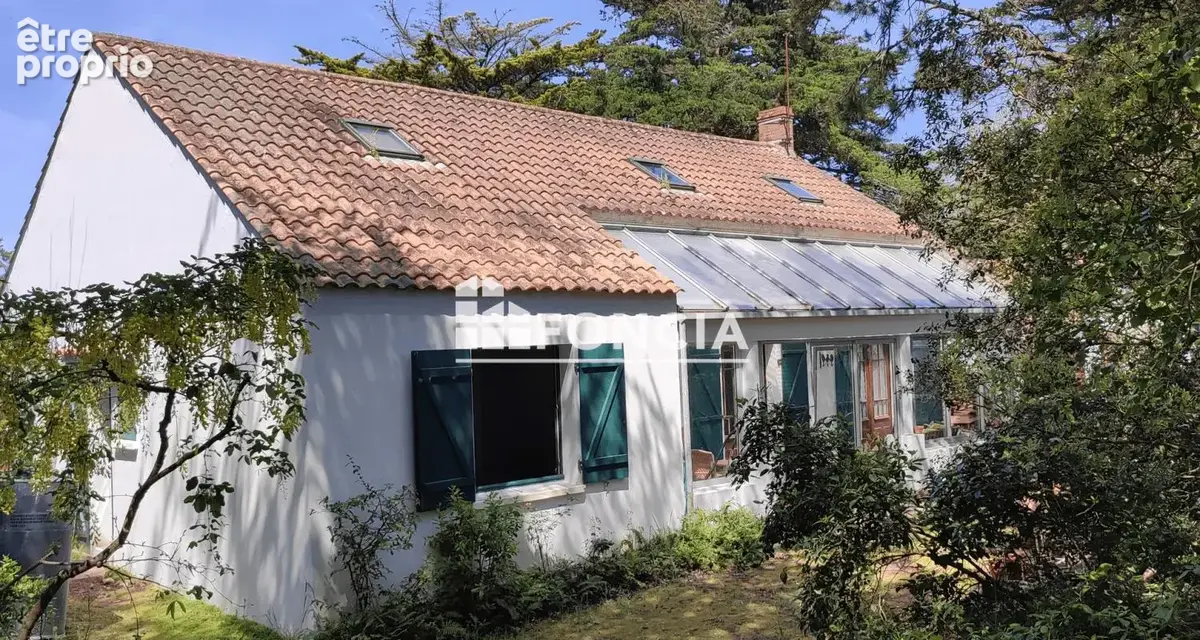 Ile de noirmoutier - dunes de la tresson - maison a rafraichir - - photo 1