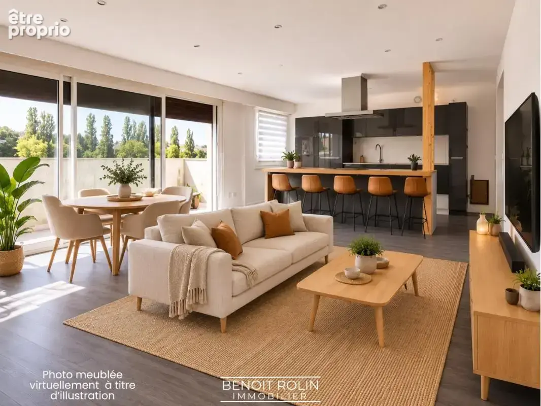 Appartement F3 de 67 m² – Grand balcon plein sud – Idéal investissement locatif - au Mans (72) - photo 2