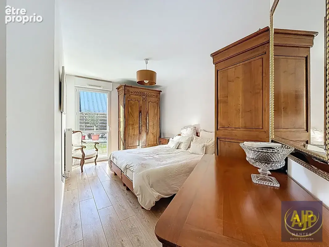 Nantes - tortiere - appartement t3 a vendre avec jardin privatif et garage. - photo 13