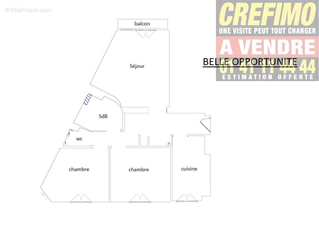 Appartement à ASNIERES-SUR-SEINE