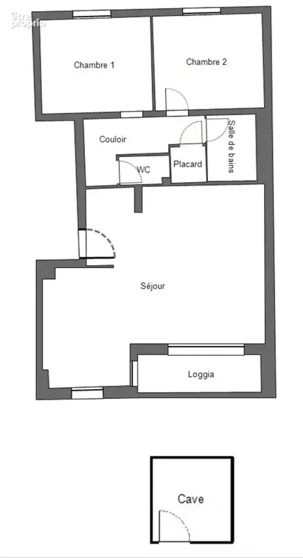 Appartement T3 avec balcon dernier étage - photo 18