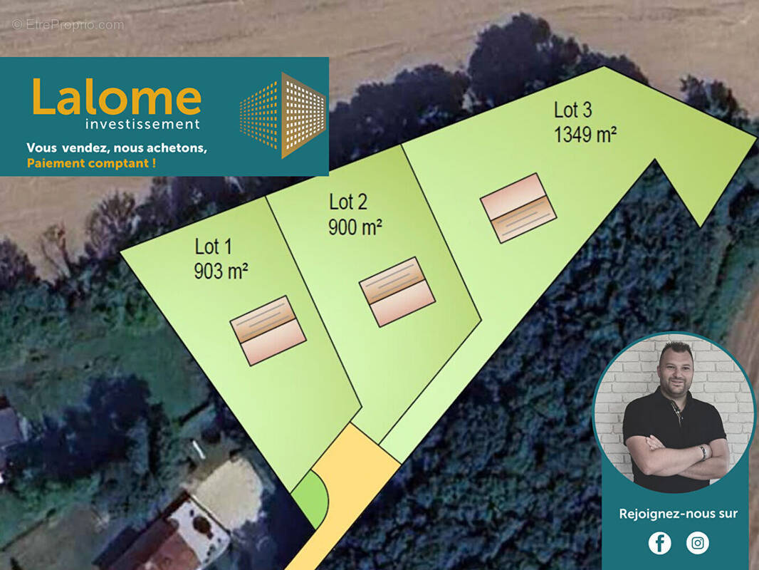 Terrain à MANTES-LA-JOLIE