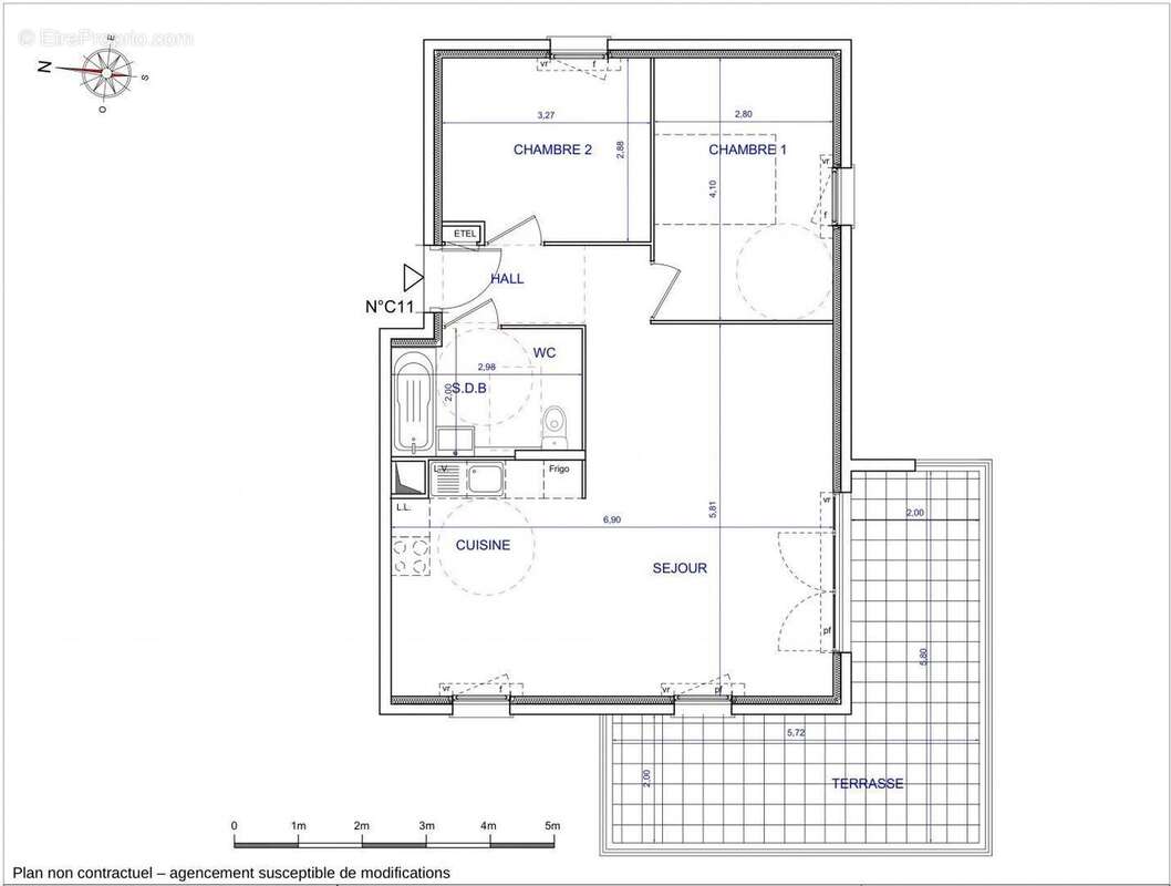 Photo 5 - Appartement à LA ROQUETTE-SUR-SIAGNE