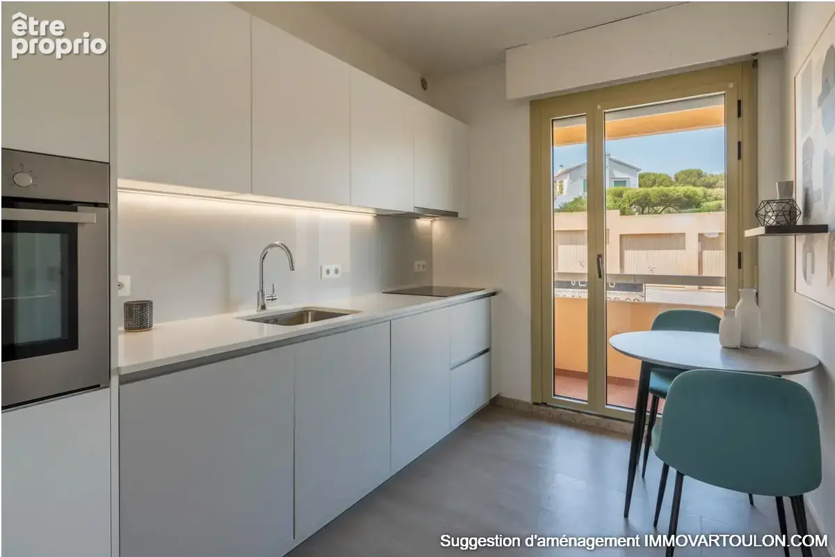 Saint-Mandrier-sur-Mer Appartement 2 pièces avec vue mer, terrasse, parking et cave - photo 5