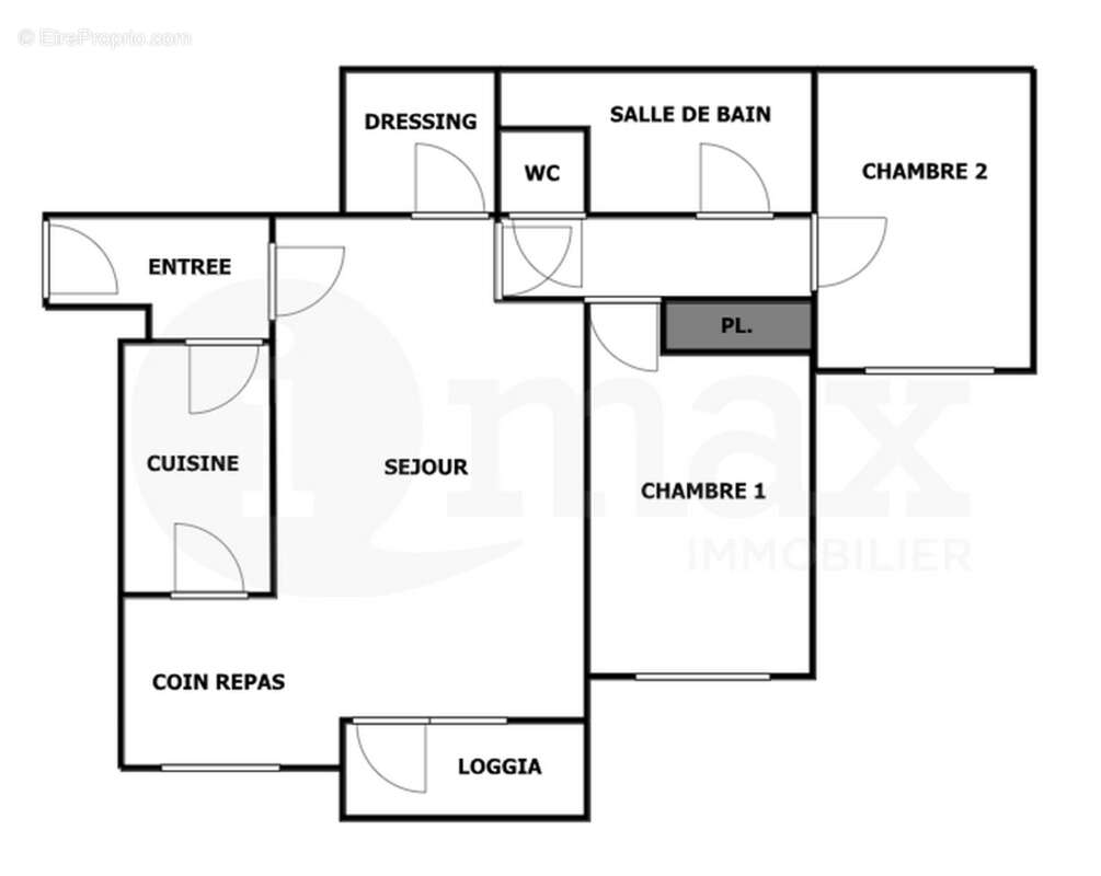 Appartement à LEVALLOIS-PERRET