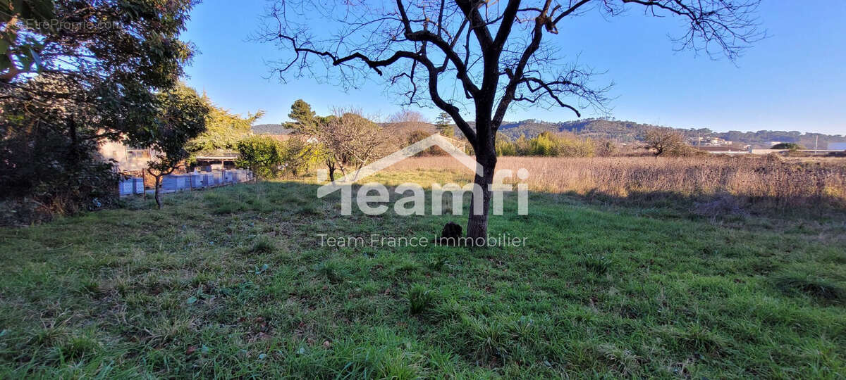 Terrain à SAINT-MARTIN-DE-VALGALGUES