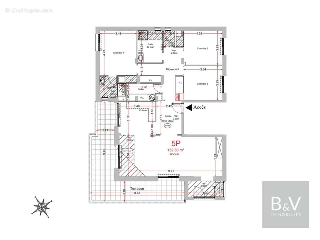 Appartement à SAINT-LAURENT-DU-VAR