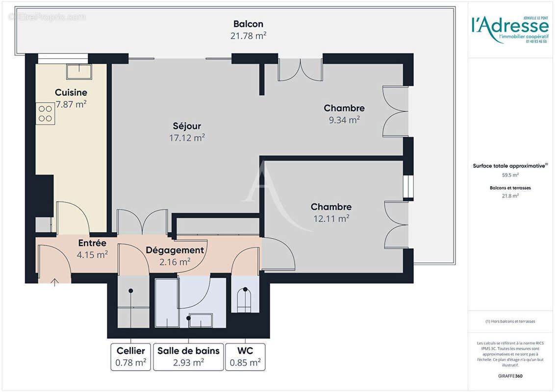 Appartement à MAISONS-ALFORT