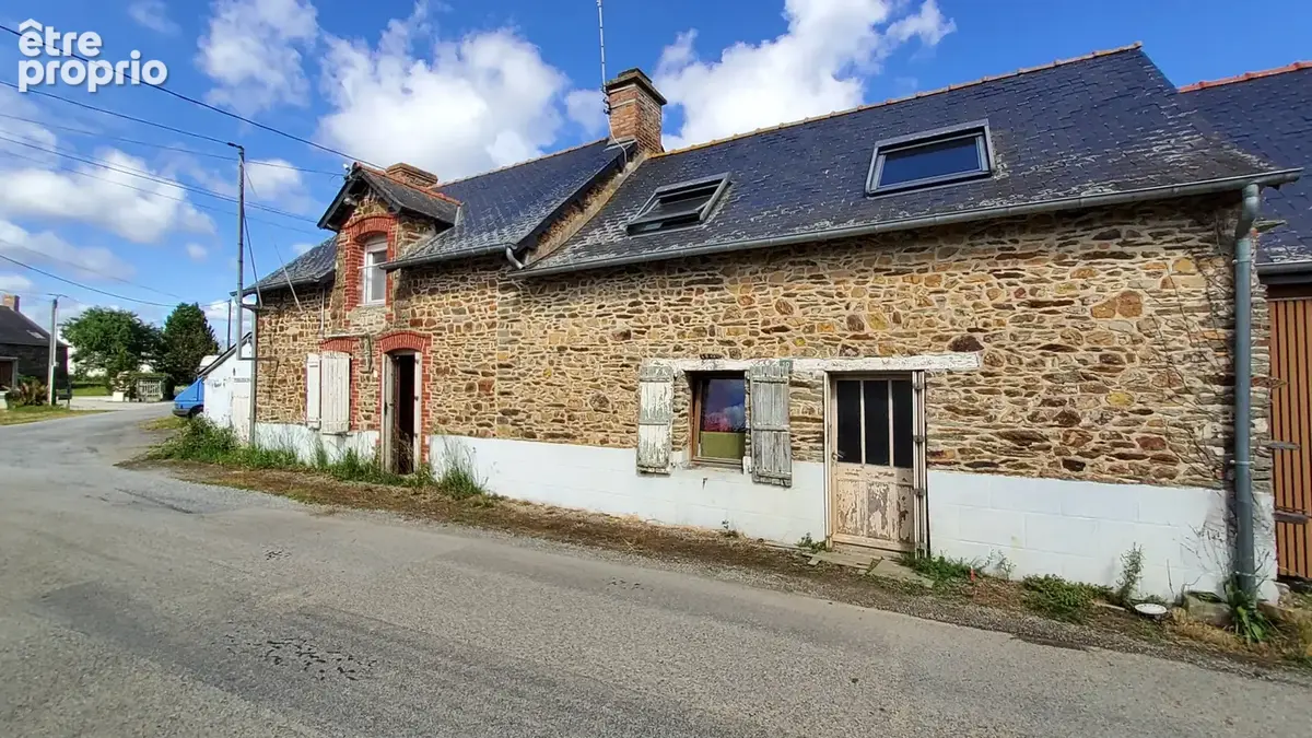 A VENDRE - Longère à rénover 100m2 - 4 pièces - 2 chambres - Guipry-Messac - photo 10