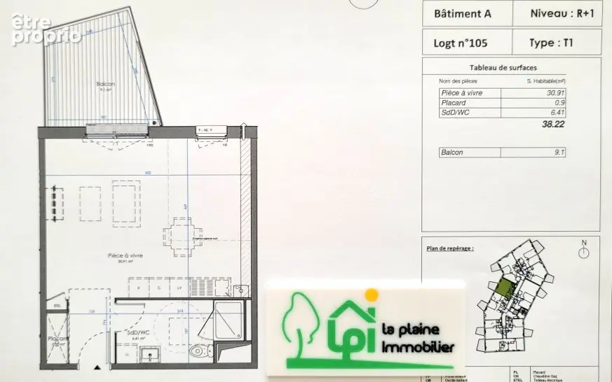 Photo Appartement à Epron au prix de 183 900€