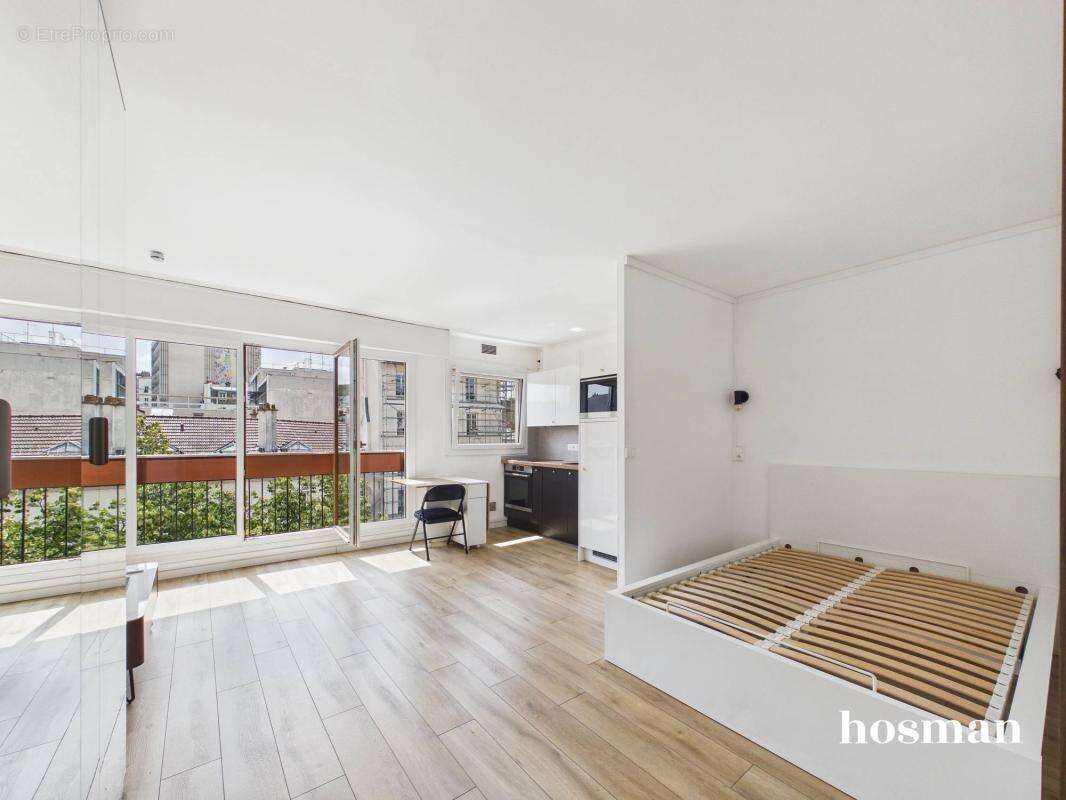Coup de coeur - Studio de 29 m2 - Lumineux avec une vue dégagée - Rue Saint-Maur - Paris - photo 9