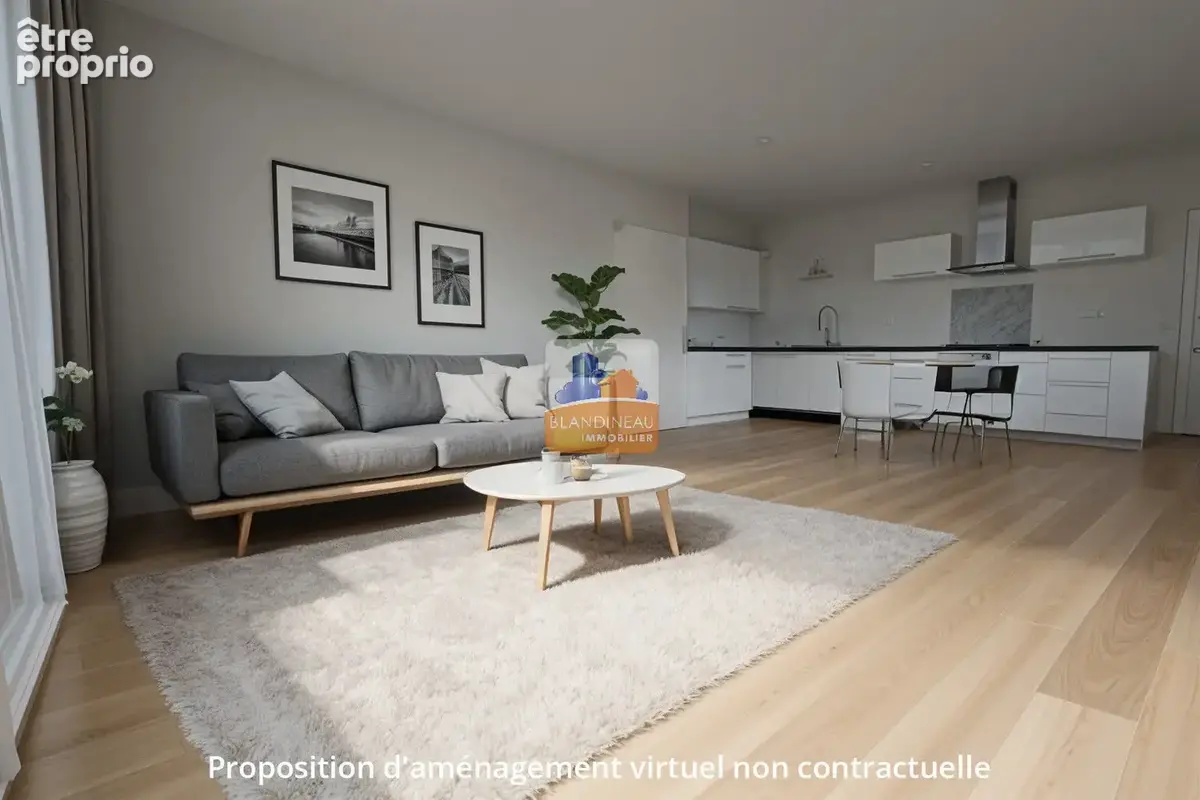 Appartement T2 Le Pellerin 44.85 m2  avec place de stationnement - photo 10
