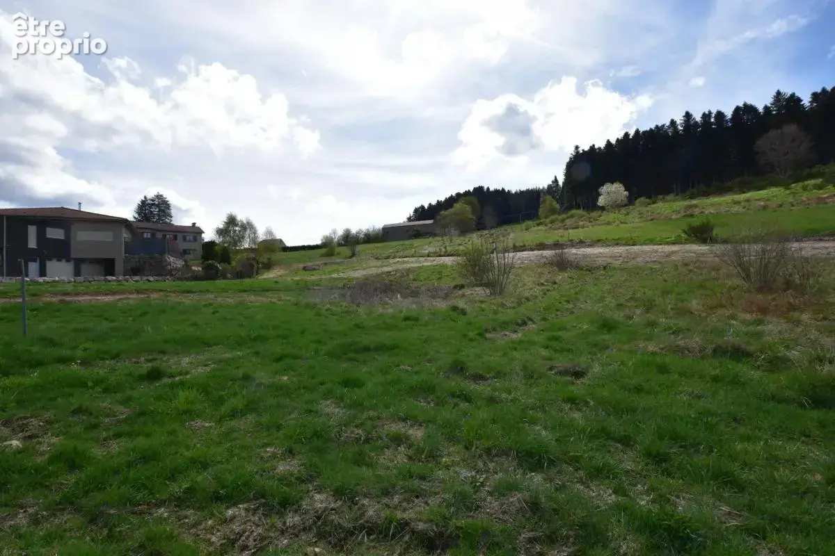 Terrain à bâtir – Vue dégagée – Cadre paisible – Proche commodités de 756 m² à DUNIERES (43) - photo 2