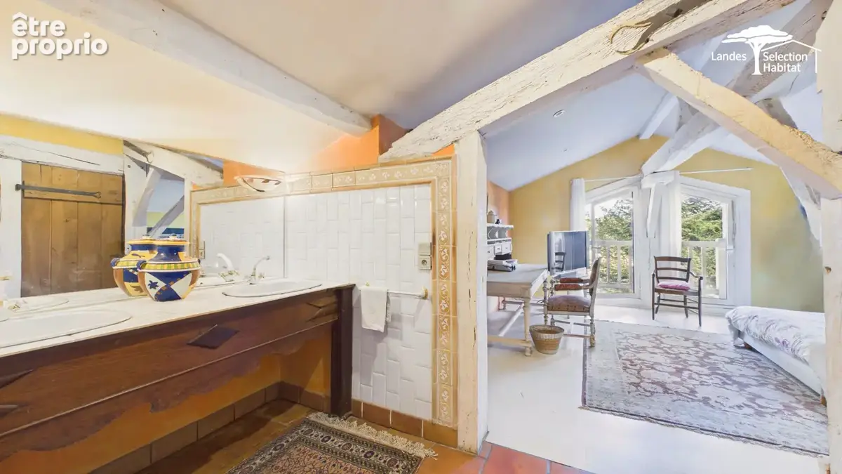 Ensemble immobilier d'exception de 380 m² hab. , piscine, dépendances et revenus locatifs - photo 15