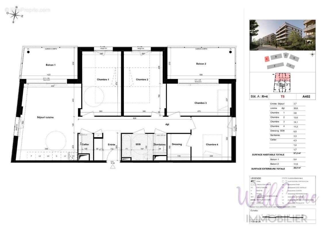 Appartement à COGNIN