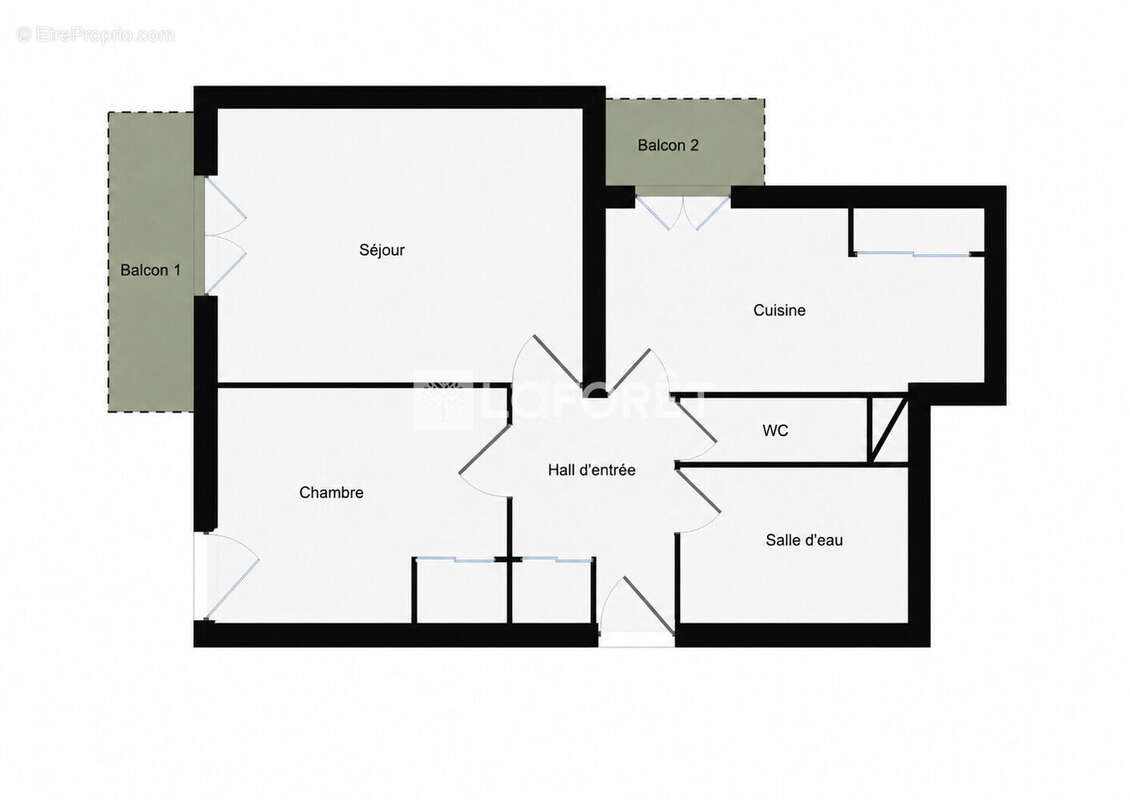 Appartement à BARBERAZ