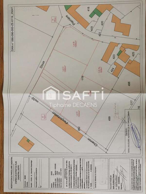 Photo 2 - Terrain à DOUSSAY