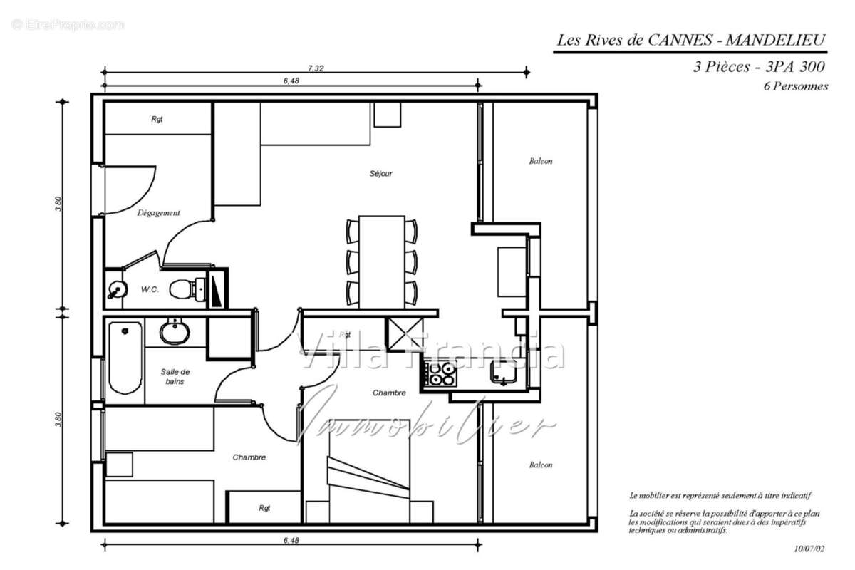 Appartement à MANDELIEU-LA-NAPOULE