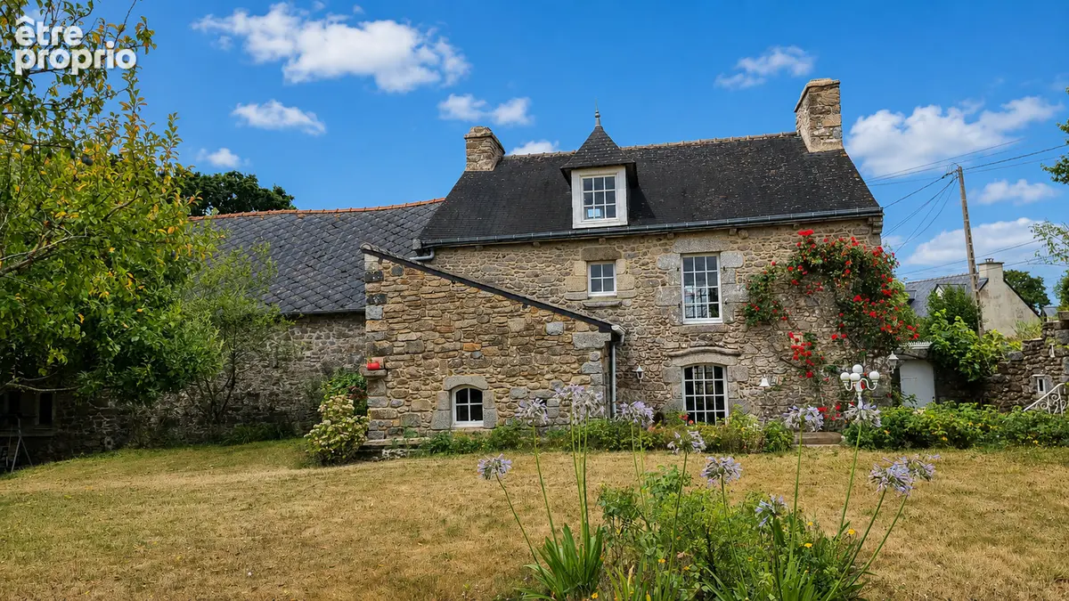 CÔTES-D'ARMOR, proche Saint-Brieuc, Charmante maison en pierre 3 chambres avec logement indépendant, dépendances et terrain - photo 16