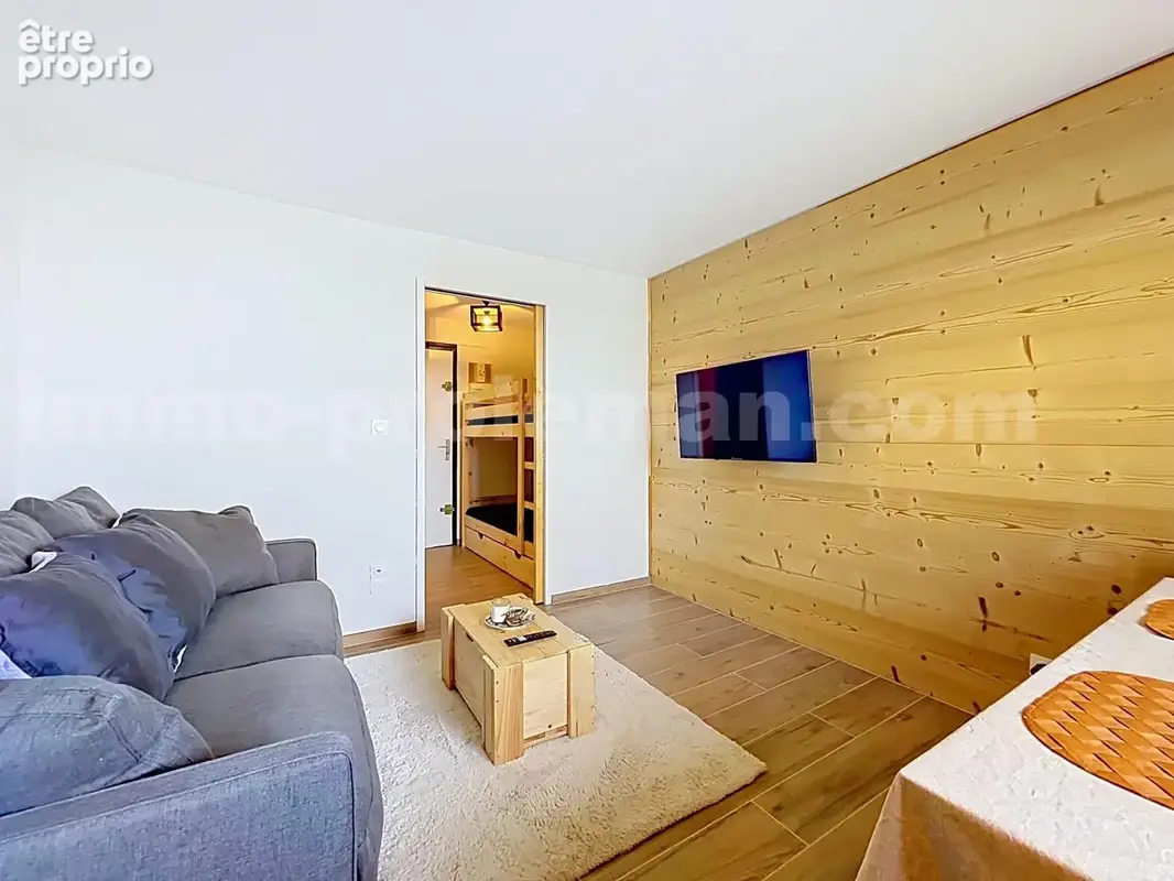 Studio_Samoens_Proche_Genève_Suisse_Investissement_Séjour_Cuisine_Station_De_Ski_