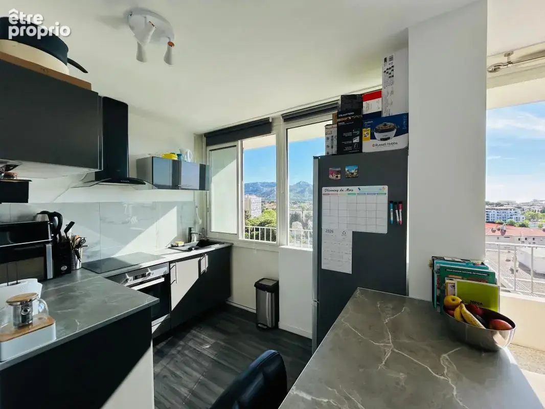 A la vente T1 rénové vue mer entre le Cabot et Mazargues 13009 Marseille - photo 2