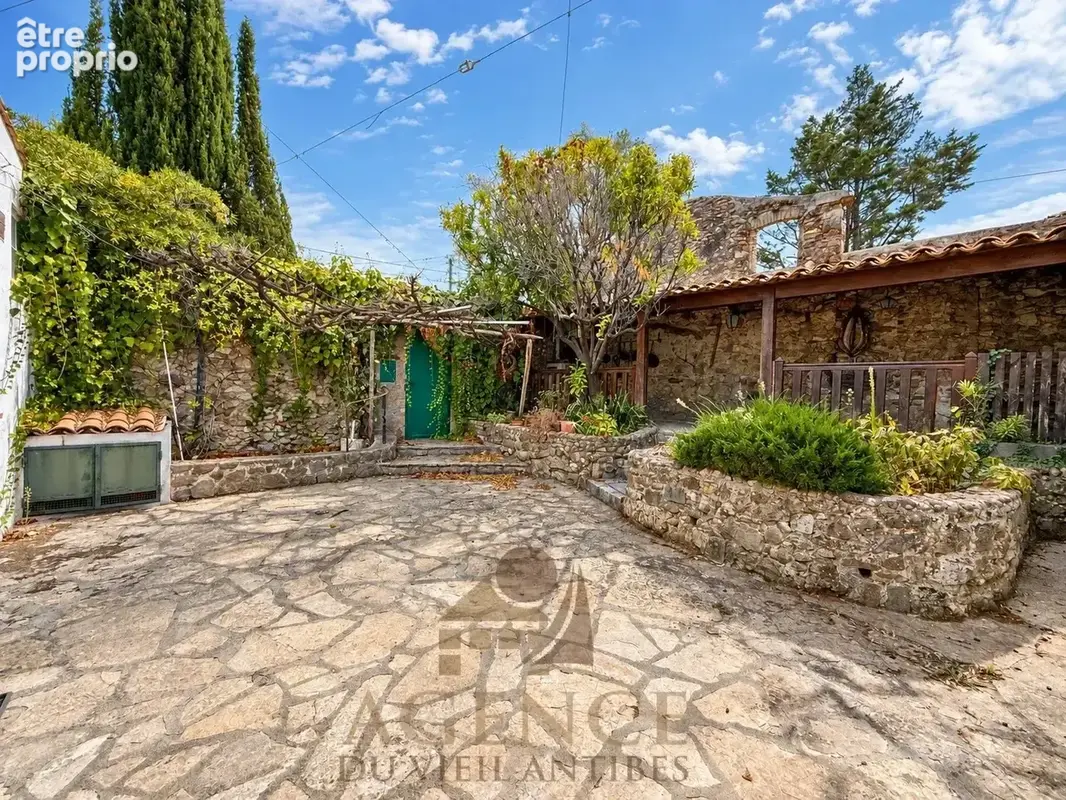Antibes Suquette Maison avec terrain 2100m2– Authentique propriété en pierre – Environnement privilégié – Fort potentiel – Pisci - photo 9