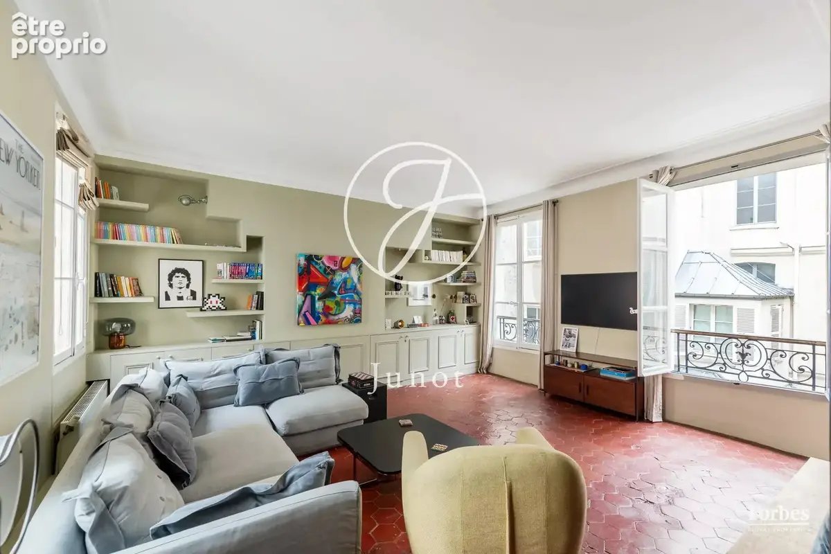 Lisière Paris 2e / Paris 10e - SENTIER / MONTORGUEIL / RUE DES JEÛNEURS - Appartement - 3 pièces - 87,53m² Carrez - 89,32m² au s - photo 13