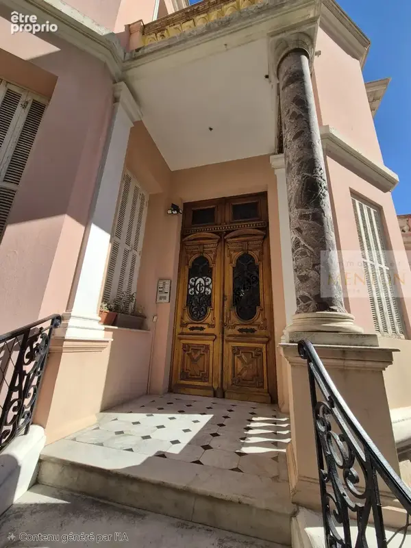 menton coeur centre ville , dans hotel particulier, appartement villa, 38 m2 terrasse - photo 6