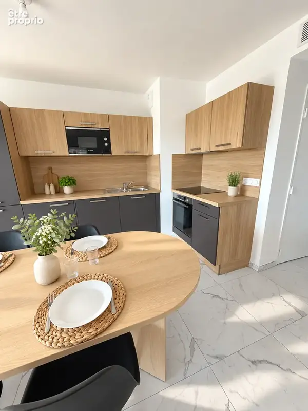 Nice méridia   superbe t3 neuf en étage élevé avec balcons, vue dégagée et parking - photo 5