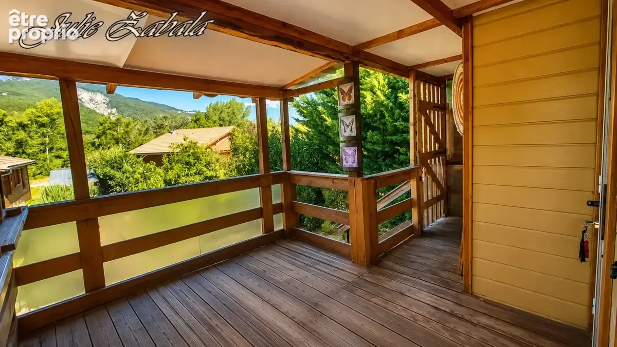 Bungalow en bois avec terrain privatif, terrasse et cave – PRL - photo 2